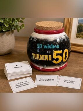 NWT Gift - 50 Wishes for 50 Bday